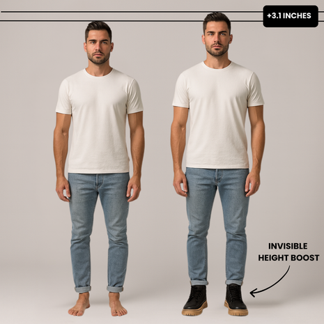 Ethan | Boost your height (+1.5” +2.4” +3.1”)
