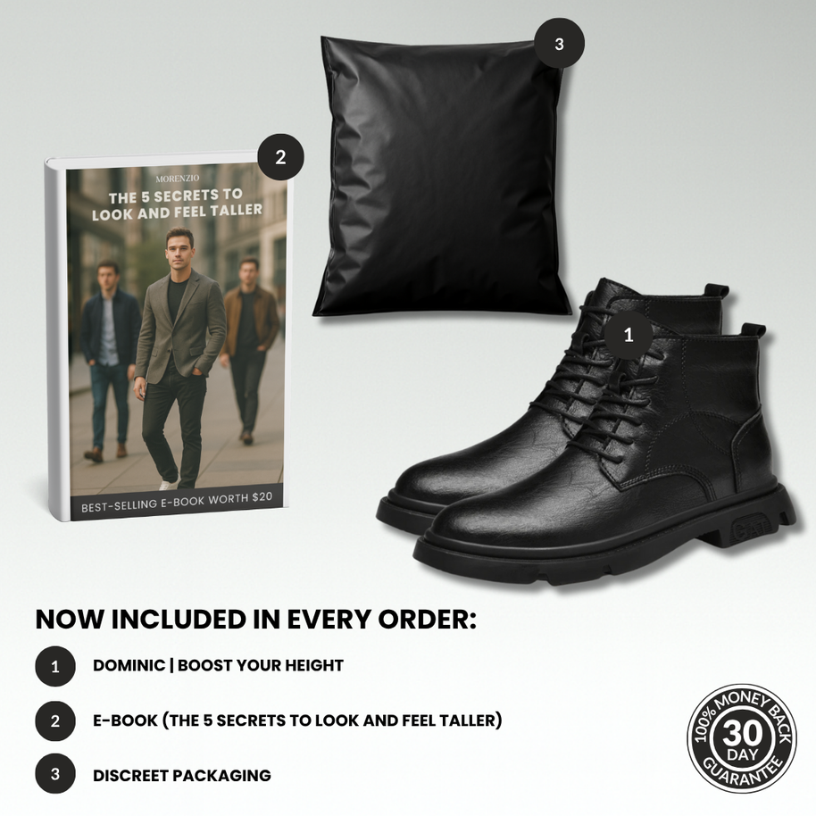 Dominic | Boost your height (+1.5” +2.4” +3.1”)