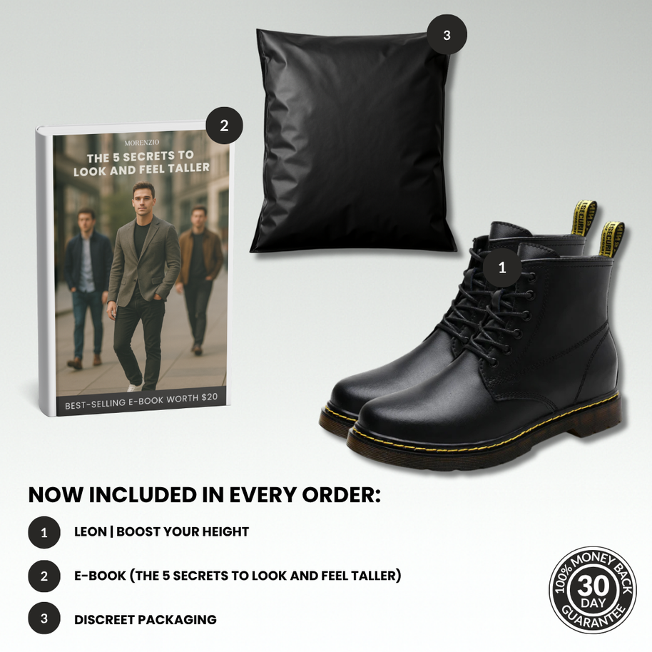 Leon | Boost your height (+2.4” +3.1” +3.9”)