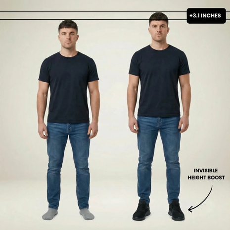 Hunter | Boost your height (+2.4” +3.1”)