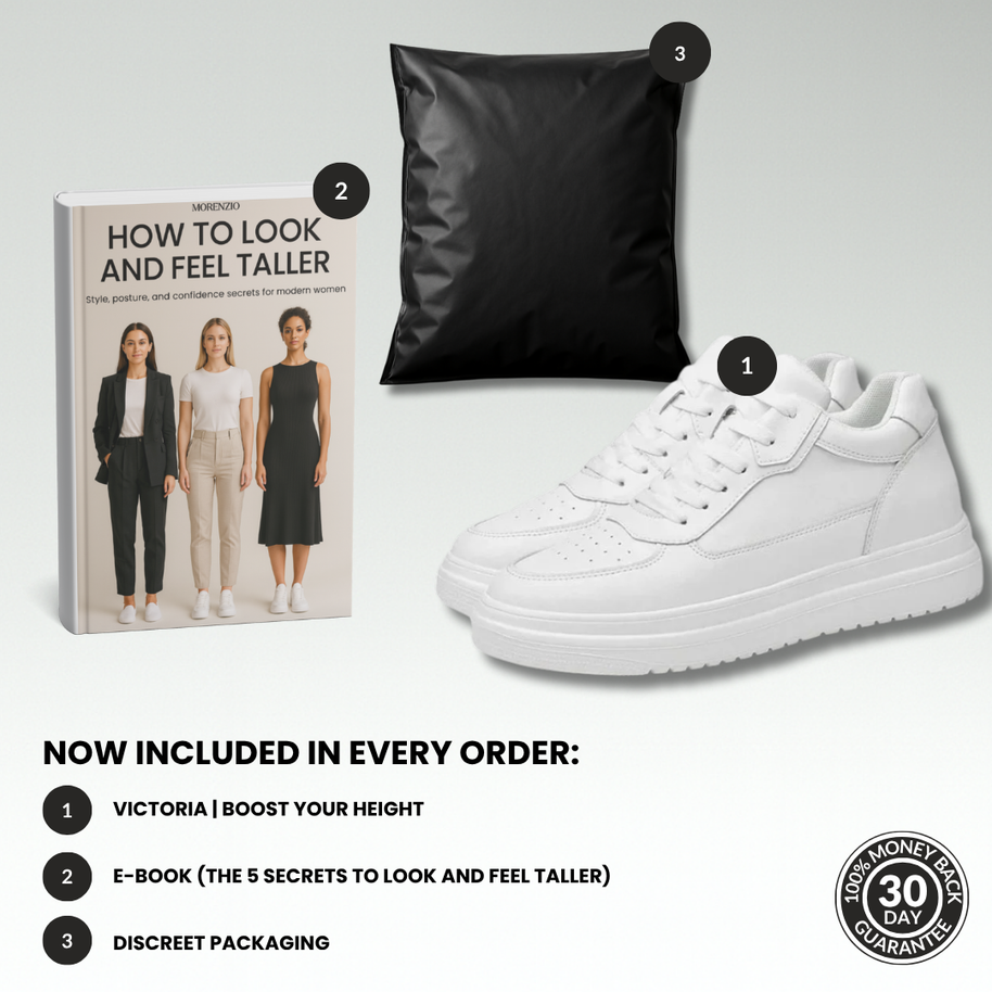 Victoria | Boost your height (+2.4” +3.1” +3.9”)