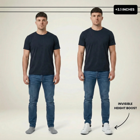 Max | Boost your height (+2.4” +3.1”)