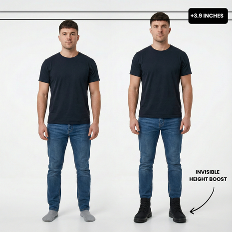 Oscar | Boost your height (+2.4” +3.1” +3.9”)