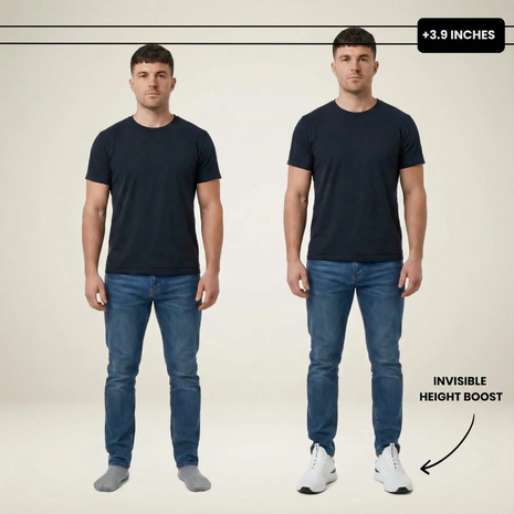 Sam | Boost your height (+2.4” +3.1” +3.9”)