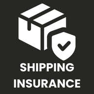 Shipping insurance against damage, loss and theft!