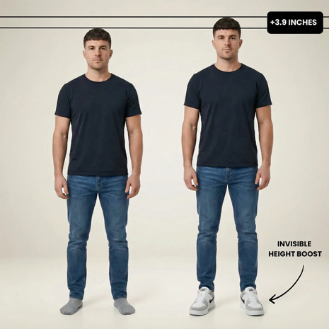 Stephen | Boost your height (+2.4” +3.1” +3.9”)